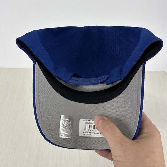 New Era Adult New York Islanders Blue 9Forty A-Frame Snapback Adjustable Hat NEW - Picture 5 of 6